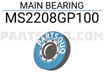 NDC MS2208GP100 MAIN BEARING
