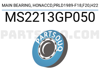 NDC MS2213GP050 MAIN BEARING, HONACCD,PRLD1989-F18,F20,H22