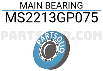 NDC MS2213GP075 MAIN BEARING