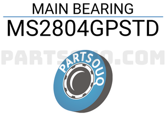 NDC MS2804GPSTD MAIN BEARING