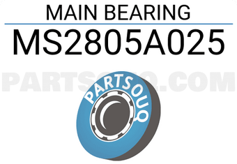 NDC MS2805A025 MAIN BEARING
