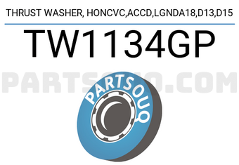 NDC TW1134GP THRUST WASHER, HONCVC,ACCD,LGNDA18,D13,D15
