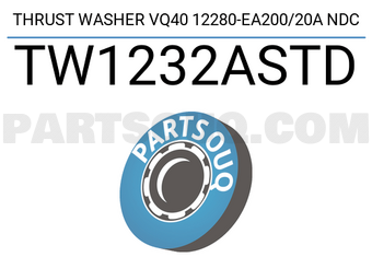 NDC TW1232ASTD THRUST WASHER VQ40 12280-EA200/20A NDC