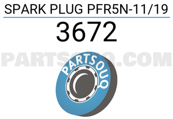 NGK 3672 SPARK PLUG PFR5N-11/19