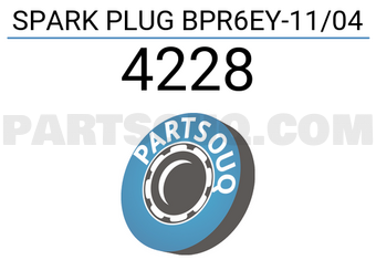 NGK 4228 SPARK PLUG BPR6EY-11/04
