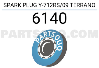NGK 6140 SPARK PLUG Y-712RS/09 TERRANO