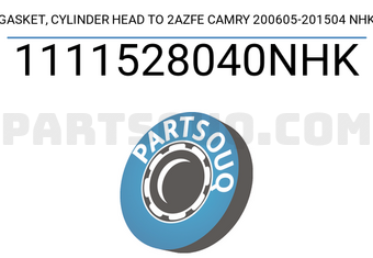 NHK 1111528040NHK GASKET, CYLINDER HEAD TO 2AZFE CAMRY 200605-201504 NHK