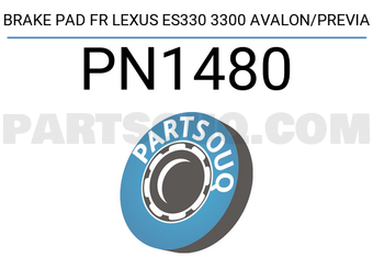NIBK PN1480 BRAKE PAD FR LEXUS ES330 3300 AVALON/PREVIA