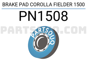 NIBK PN1508 BRAKE PAD COROLLA FIELDER 1500