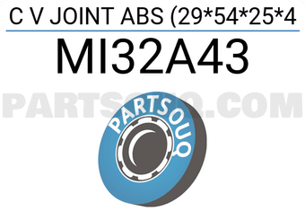 C V JOINT (29*54*25*4 MI32A | HDK Parts | PartSouq