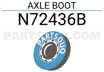 NKN N72436B AXLE BOOT