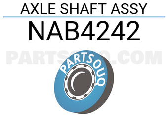 NKN NAB4242 AXLE SHAFT ASSY