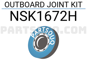 NKN NSK1672H OUTBOARD JOINT KIT