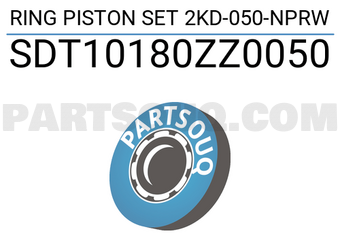 NPR SDT10180ZZ0050 RING PISTON SET 2KD-050-NPRW
