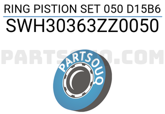 NPR SWH30363ZZ0050 RING PISTION SET 050 D15B6