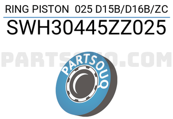 NPR SWH30445ZZ025 RING PISTON 025 D15B/D16B/ZC