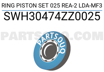 NPR SWH30474ZZ0025 RING PISTON SET 025 REA-2 LDA-MF3