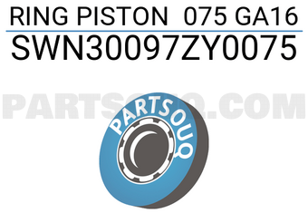 NPR SWN30097ZY0075 RING PISTON 075 GA16