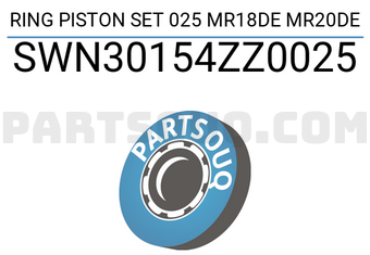 NPR SWN30154ZZ0025 RING PISTON SET 025 MR18DE MR20DE