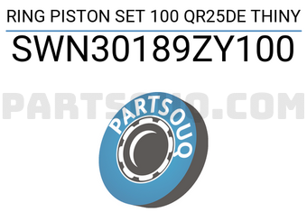 NPR SWN30189ZY100 RING PISTON SET 100 QR25DE THINY