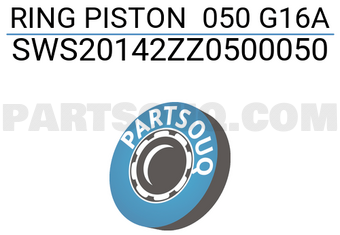 NPR SWS20142ZZ0500050 RING PISTON 050 G16A