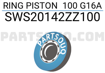 NPR SWS20142ZZ100 RING PISTON 100 G16A