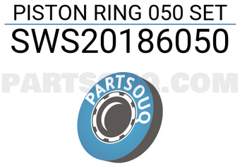 NPR SWS20186050 PISTON RING 050 SET