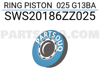 NPR SWS20186ZZ025 RING PISTON 025 G13BA