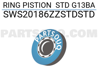 NPR SWS20186ZZSTDSTD RING PISTION STD G13BA