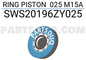 NPR SWS20196ZY025 RING PISTON 025 M15A