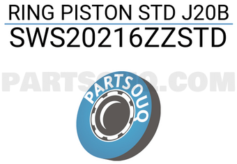NPR SWS20216ZZSTD RING PISTON STD J20B