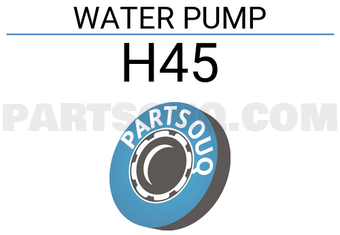 NPW H45 WATER PUMP