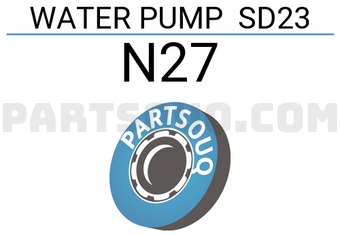 NPW N27 WATER PUMP SD23