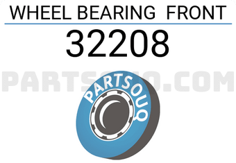 NSK 32208 WHEEL BEARING FRONT