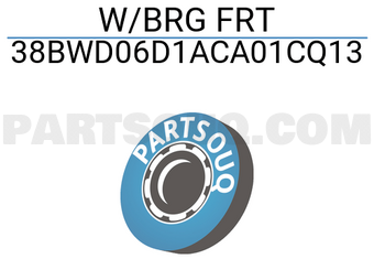 NSK 38BWD06D1ACA01CQ13 W/BRG FRT