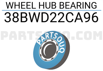 NSK 38BWD22CA96 WHEEL HUB BEARING