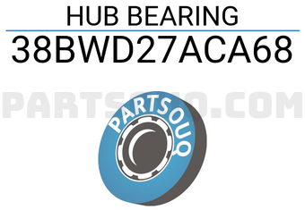 NSK 38BWD27ACA68 HUB BEARING