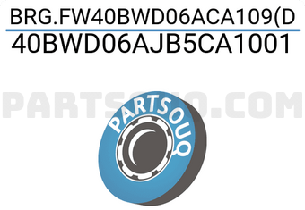 NSK 40BWD06AJB5CA1001 BRG.FW40BWD06ACA109(D