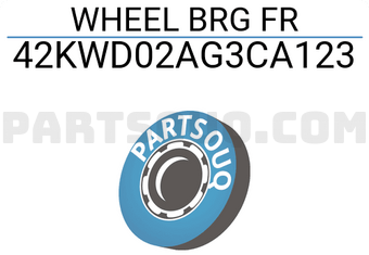 NSK 42KWD02AG3CA123 WHEEL BRG FR