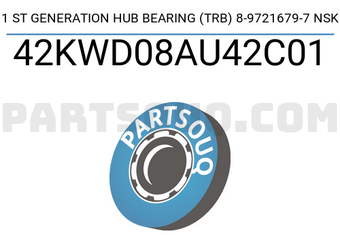 NSK 42KWD08AU42C01 1 ST GENERATION HUB BEARING (TRB) 8-9721679-7 NSK