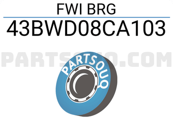 NSK 43BWD08CA103 FWI BRG