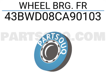 NSK 43BWD08CA90103 WHEEL BRG. FR