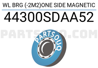 NSK 44300SDAA52 WL BRG (-2M2)ONE SIDE MAGNETIC