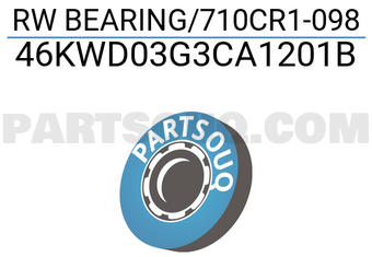 NSK 46KWD03G3CA1201B RW BEARING/710CR1-098