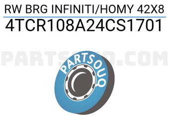 NSK 4TCR108A24CS1701 RW BRG INFINITI/HOMY 42X8