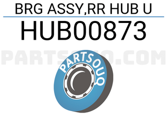NSK HUB00873 BRG ASSY,RR HUB U