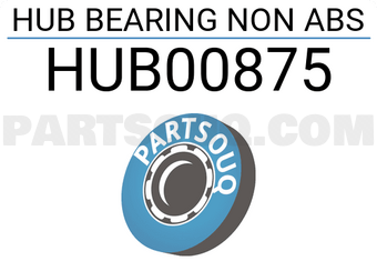 NSK HUB00875 HUB BEARING NON ABS
