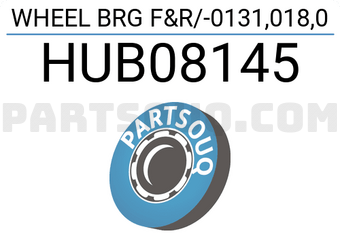 NSK HUB08145 WHEEL BRG F&R/-0131,018,0