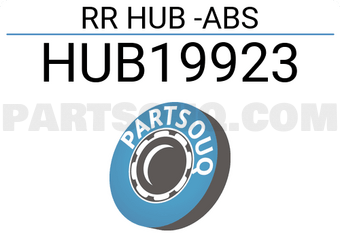 NSK HUB19923 RR HUB -ABS