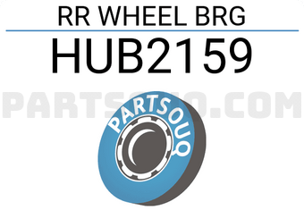 NSK HUB2159 RR WHEEL BRG